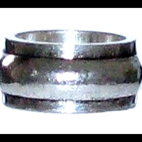 Bague indienne artisanale en métal - Bijoux fantaisie