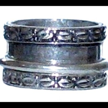 Bague indienne en métal pour homme et femme