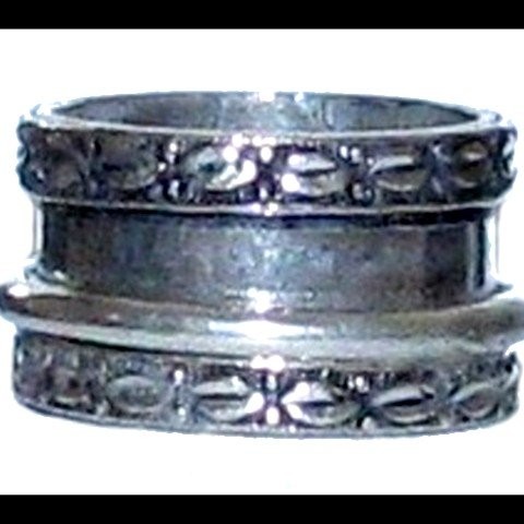 Bague indienne en métal pour homme et femme