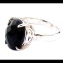 Bijoux indiens - Bague Onyx - Bague indienne en argent