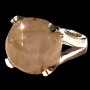 Bague argent Quartz Rutile - Bague indienne - Bijoux indiens