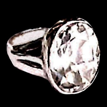 Quartz - Bijoux indiens - Bague indienne en argent