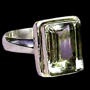 Quartz Aventurine - Bijoux indiens - Bague indienne en argent