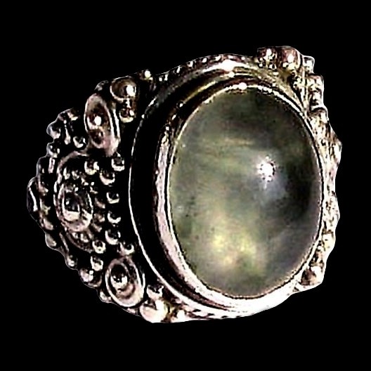 Quartz - Bijoux indiens - Bague indienne en argent