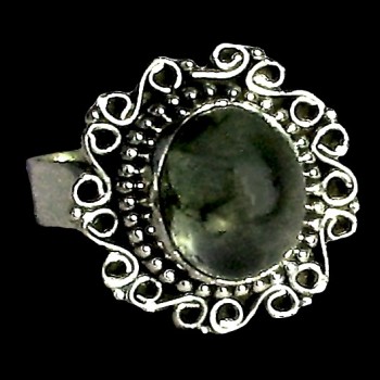 Quartz - Bijoux indiens - Bague indienne en argent