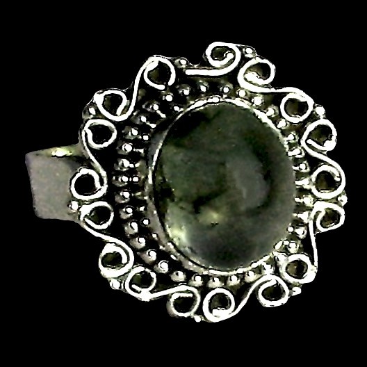 Quartz - Bijoux indiens - Bague indienne en argent