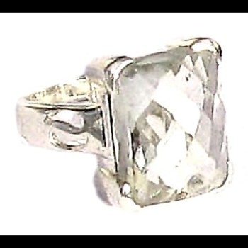 Quartz - Bijoux indiens - Bague indienne en argent