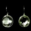Quartz Vert - Boucles d'Oreilles indiennes - Bijoux Inde