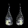 Quartz - Boucles d'Oreilles argent - Bijoux Inde