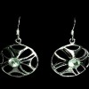 Quartz Vert - Boucles d'Oreilles indiennes - Bijoux Inde