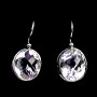 Quartz - Boucles d'Oreilles argent - Bijoux Inde