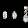 Quartz - Bijoux indiens - Parure indienne en argent
