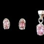 Quartz - Bijoux indiens - Parure indienne en argent