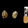Parure indienne argent Quartz Rutile - Bijoux indiens