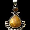 Pendentif argent Quartz Rutile - Pendentif indien - Bijoux Inde