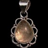 Bijoux de l'inde - Pendentif indien argent Quartz Rutile 