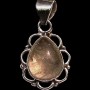 Bijoux de l'inde - Pendentif indien argent Quartz Rutile 