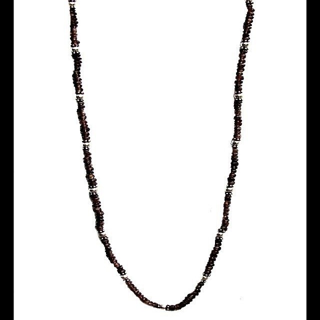 Bijoux indiens - Création Collier Quartz Fumé