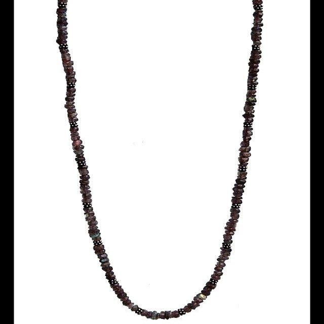 Bijoux indiens - Création Collier Quartz Fumé