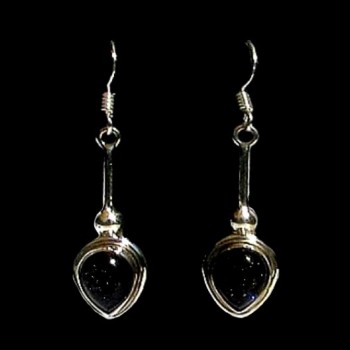 Bijoux indiens - Boucles d'Oreilles indiennes Sun Sitara