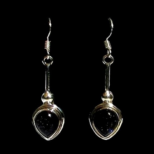 Bijoux indiens - Boucles d'Oreilles indiennes Sun Sitara