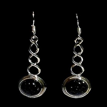 Bijoux indiens - Boucles d'Oreilles indiennes Sun Sitara