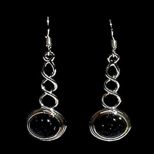 Bijoux indiens - Boucles d'Oreilles indiennes Sun Sitara