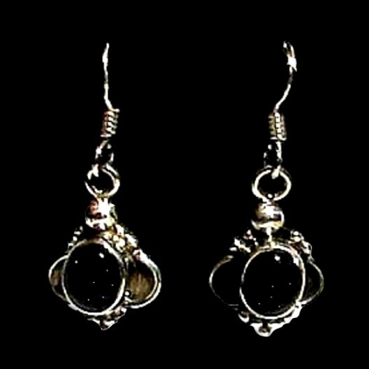 Bijoux indiens - Boucles d'Oreilles indiennes Sun Sitara