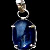 Bijoux indiens argent - Pendentif indien Saphir Kyanite