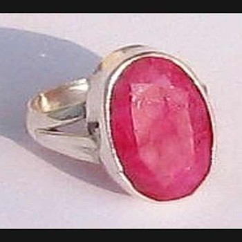 Bijoux indiens - Bague indienne Rubis