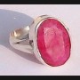 Bijoux indiens - Bague indienne Rubis