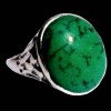 Turquoise - Bague indienne argent Turquoise - Bijoux Inde