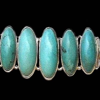 Turquoise - Bracelet indien Turquoise - Bijoux Inde