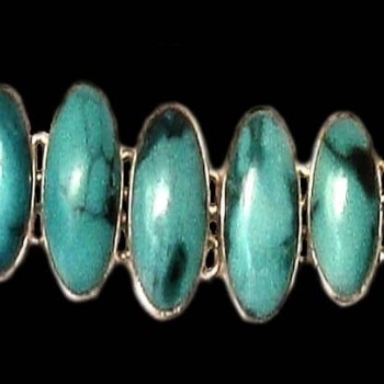 Turquoise - Bracelet indien Turquoise - Bijoux Inde