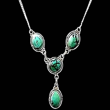 Turquoise - Collier indien Turquoise - Bijoux Inde