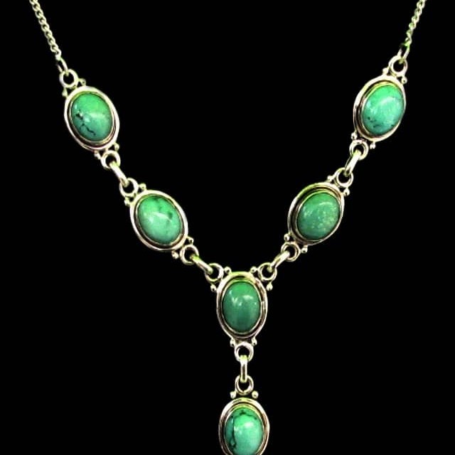 Turquoise - Collier indien Turquoise - Bijoux Inde