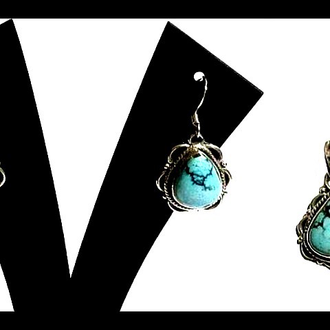 Turquoise - Parure indienne Turquoise - Bijoux Inde