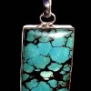 Turquoise - Pendentif indien Turquoise - Bijoux Inde