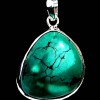 Turquoise - Pendentif indien Turquoise - Bijoux Inde