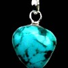Turquoise - Pendentif indien Turquoise - Bijoux Inde