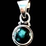 Turquoise - Pendentif indien Turquoise - Bijoux Inde