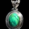 Turquoise - Pendentif indien Turquoise - Bijoux Inde