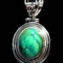 Turquoise - Pendentif indien Turquoise - Bijoux Inde
