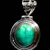 Turquoise - Pendentif indien Turquoise - Bijoux Inde