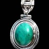 Turquoise - Pendentif indien Turquoise - Bijoux Inde