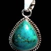 Turquoise - Pendentif indien Turquoise - Bijoux Inde