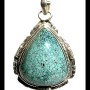 Turquoise - Pendentif indien Turquoise - Bijoux Inde