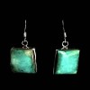 Turquoise - Boucles d'Oreilles indiennes Turquoise - Bijoux Inde