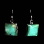 Turquoise - Boucles d'Oreilles indiennes Turquoise - Bijoux Inde