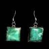 Turquoise - Boucles d'Oreilles indiennes Turquoise - Bijoux Inde